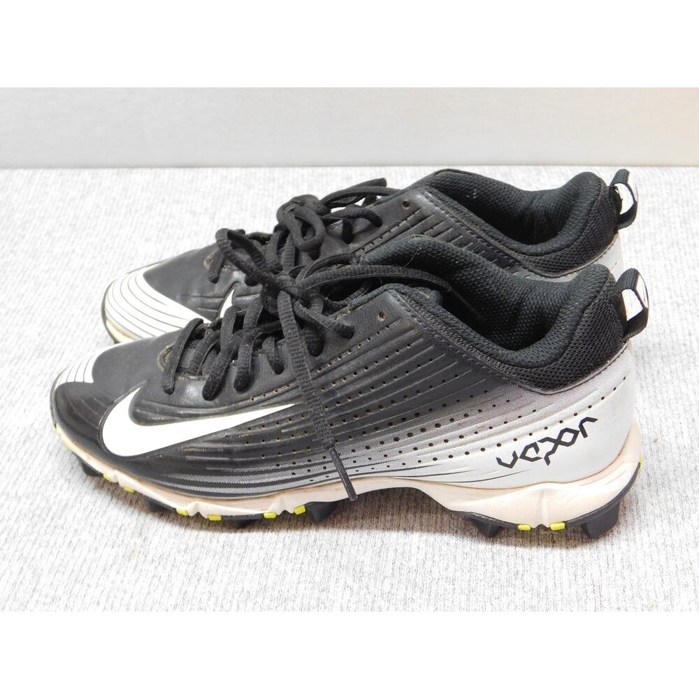 Nike Air VaporMax Shoes Youth Kids Size 4Y Black Cleats Football 684692-010